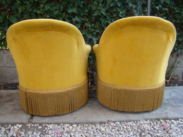 Pair of armchairs