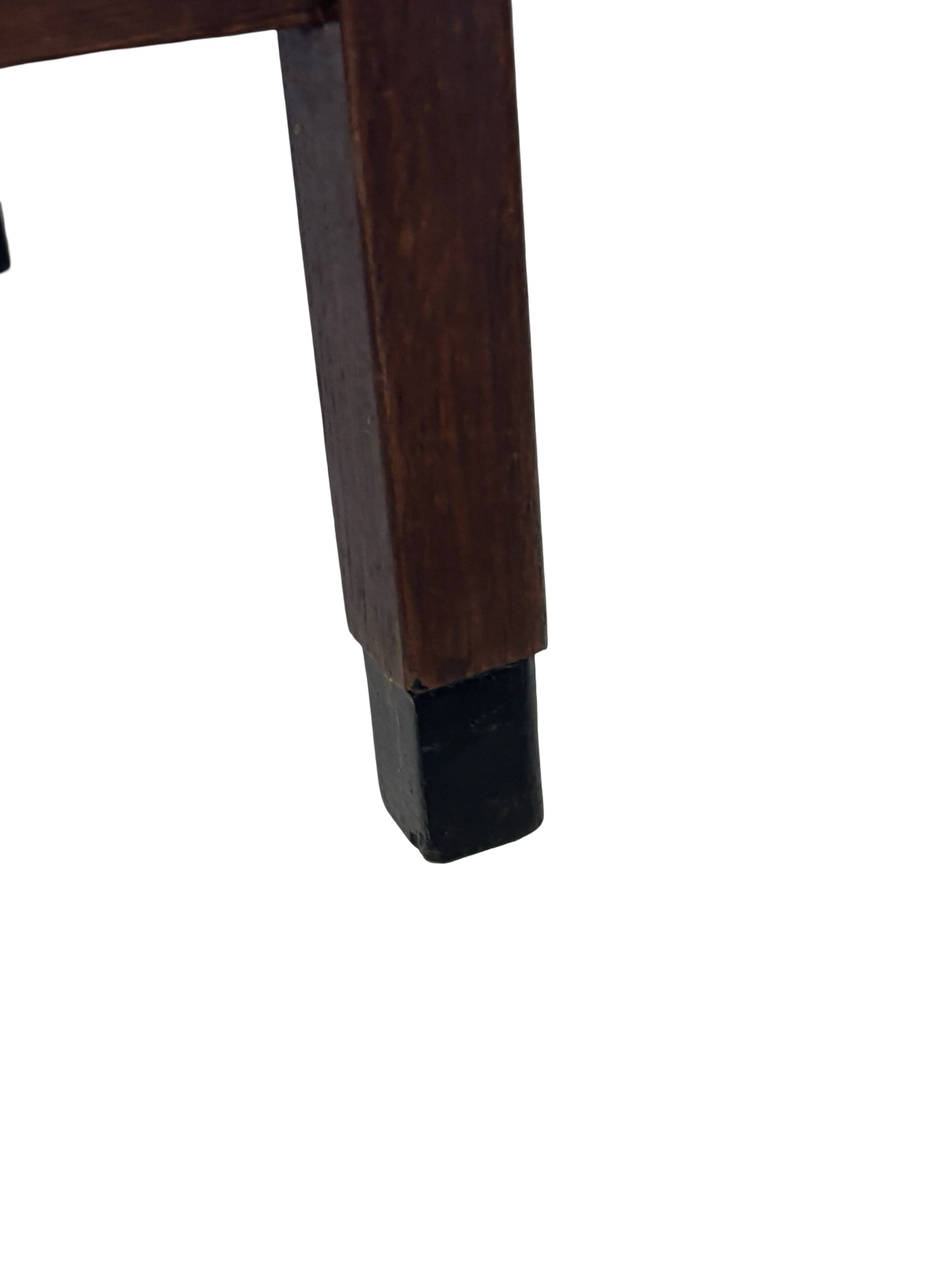 Art Deco Amsterdam School Side Table Minimalist Table Dutch Design