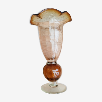 Amber Biot vase