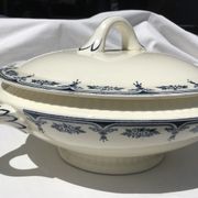 Soupière ou légumier Terre de Fer Salins Sathonay bleu marine