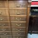 Antique solid wood workshop furniture in Renaissance style.