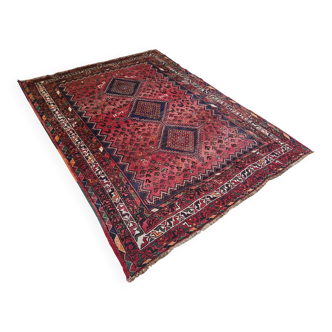 Handmade Shiraz Persian rug