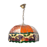 Suspension lamp style "Tiffany" vintage Art Deco