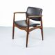 Fauteuil en teck danois par Erik Buch pour Ørum Møbelfabrik, années 1960.