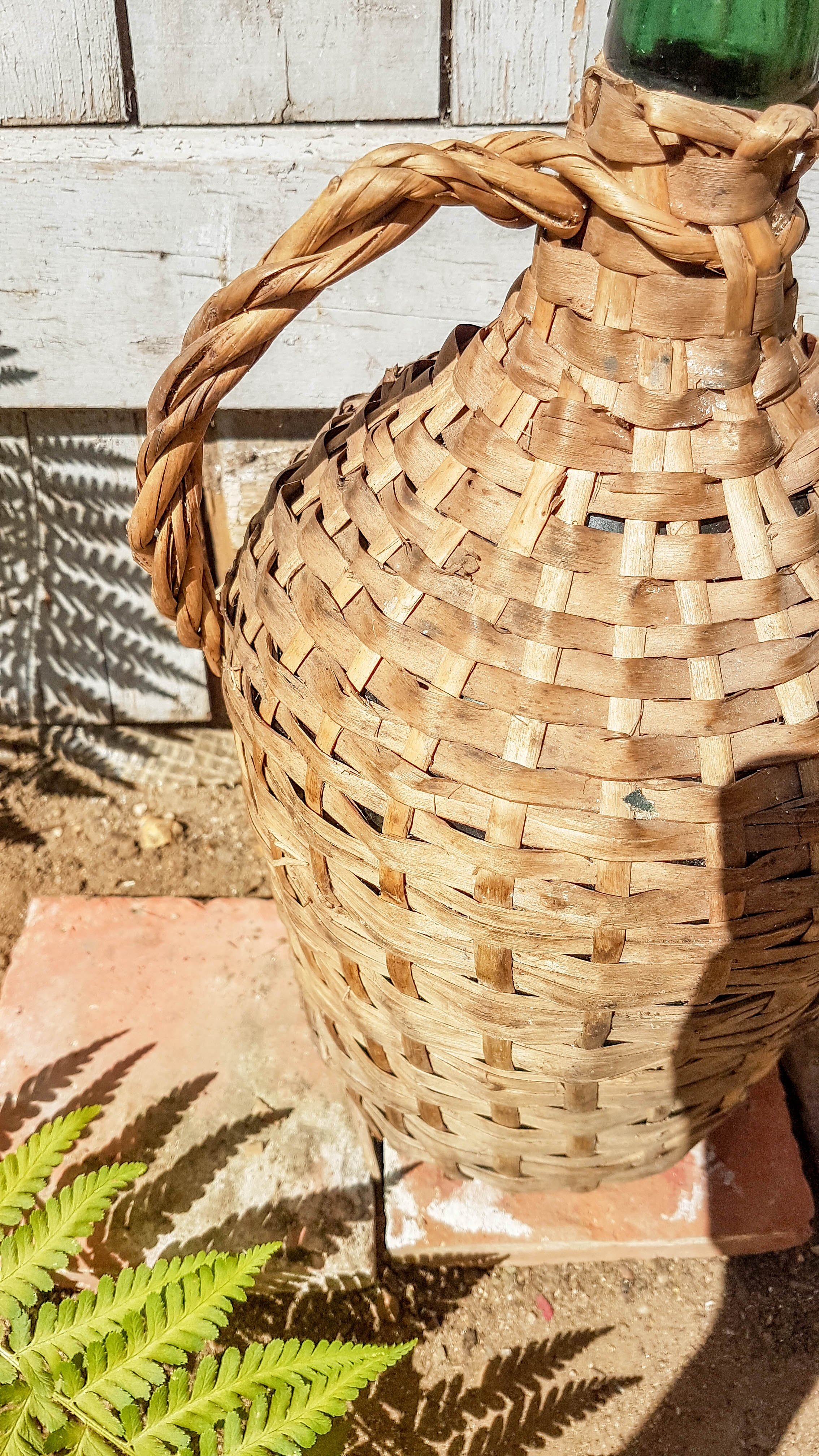Vintage demijohn