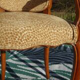 Antique Louis XVI style cabriolet armchairs
