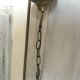 Vintage brass plafon