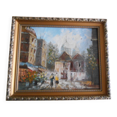 Oil painting canvas