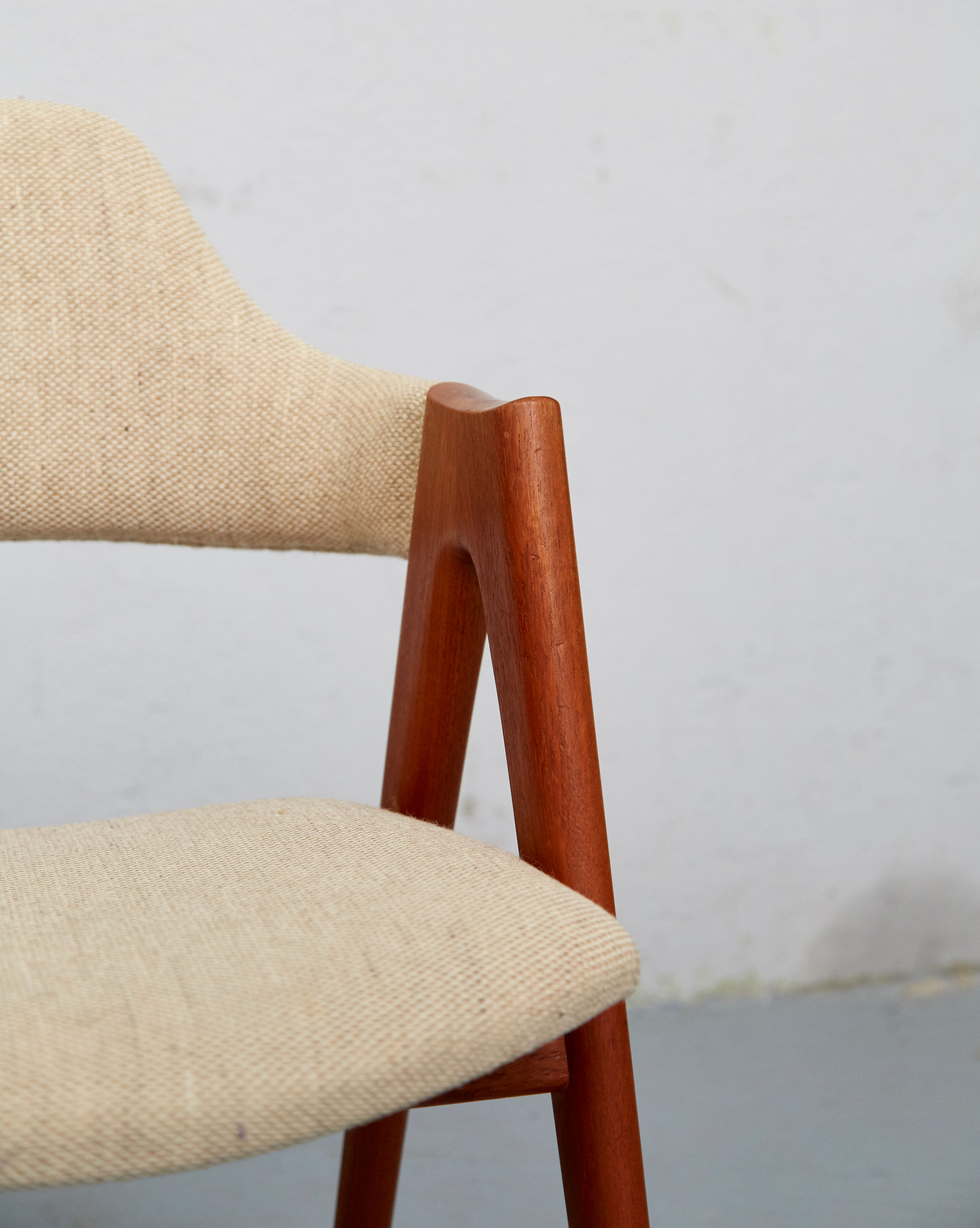 Mid-Century Compass Chair by Kai Kristiansen for Schou Andersen