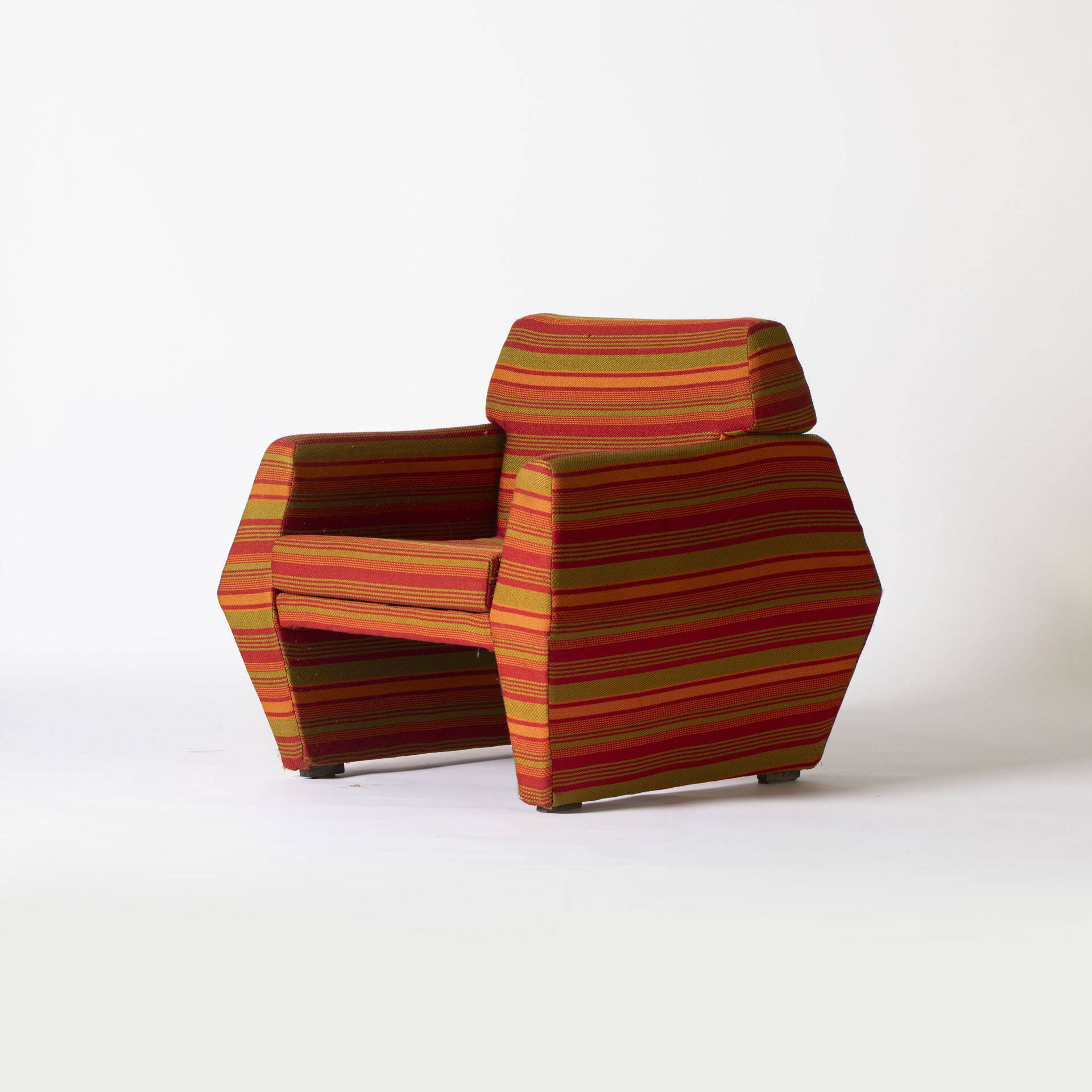 Set of 2 unique spaceage chairs produced by Olsztyńskie Fabryki Mebli, Poland, 1970s