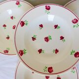 4 Badonviller soup plates 210748