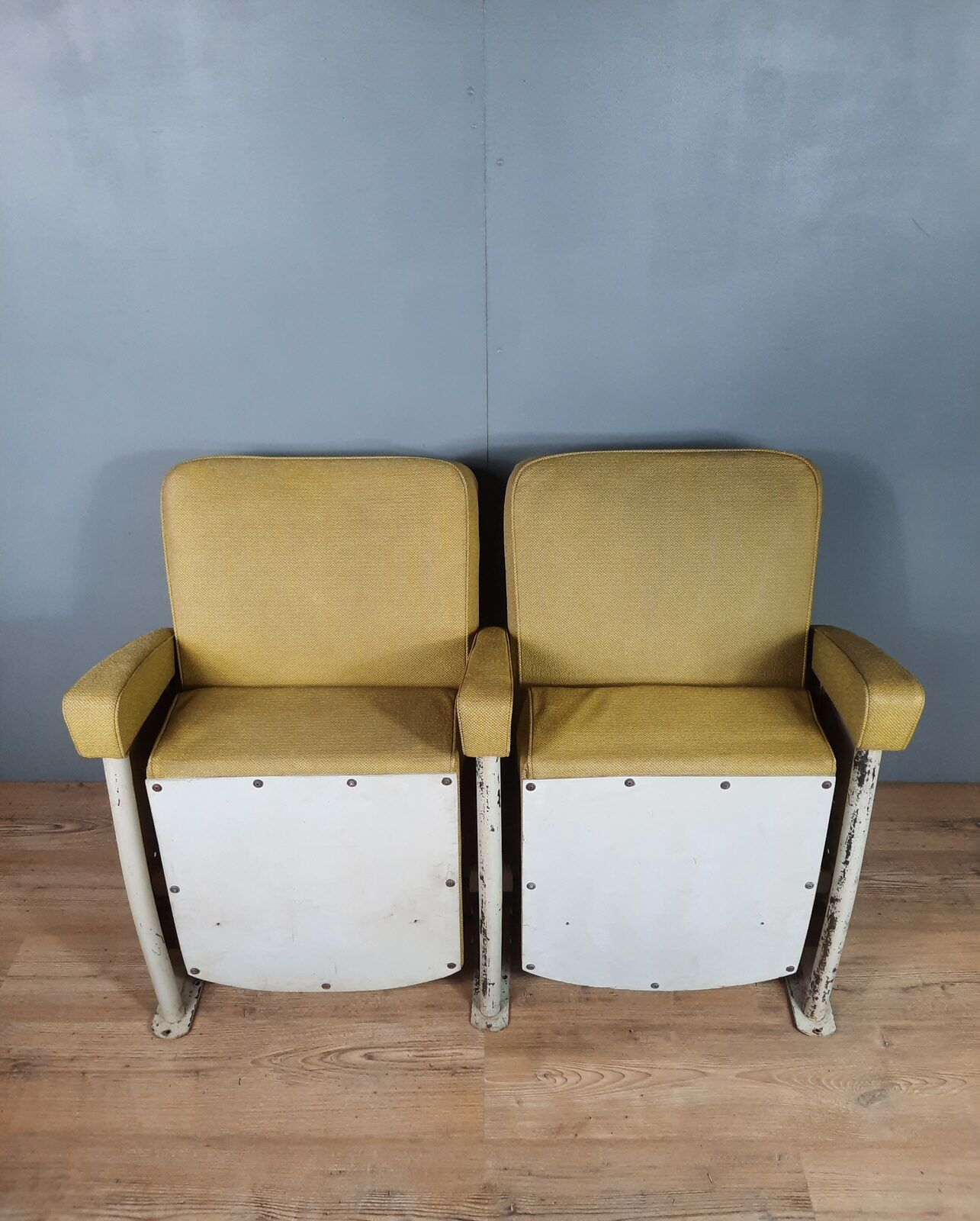 Two-seater cinema armchair from the 70s