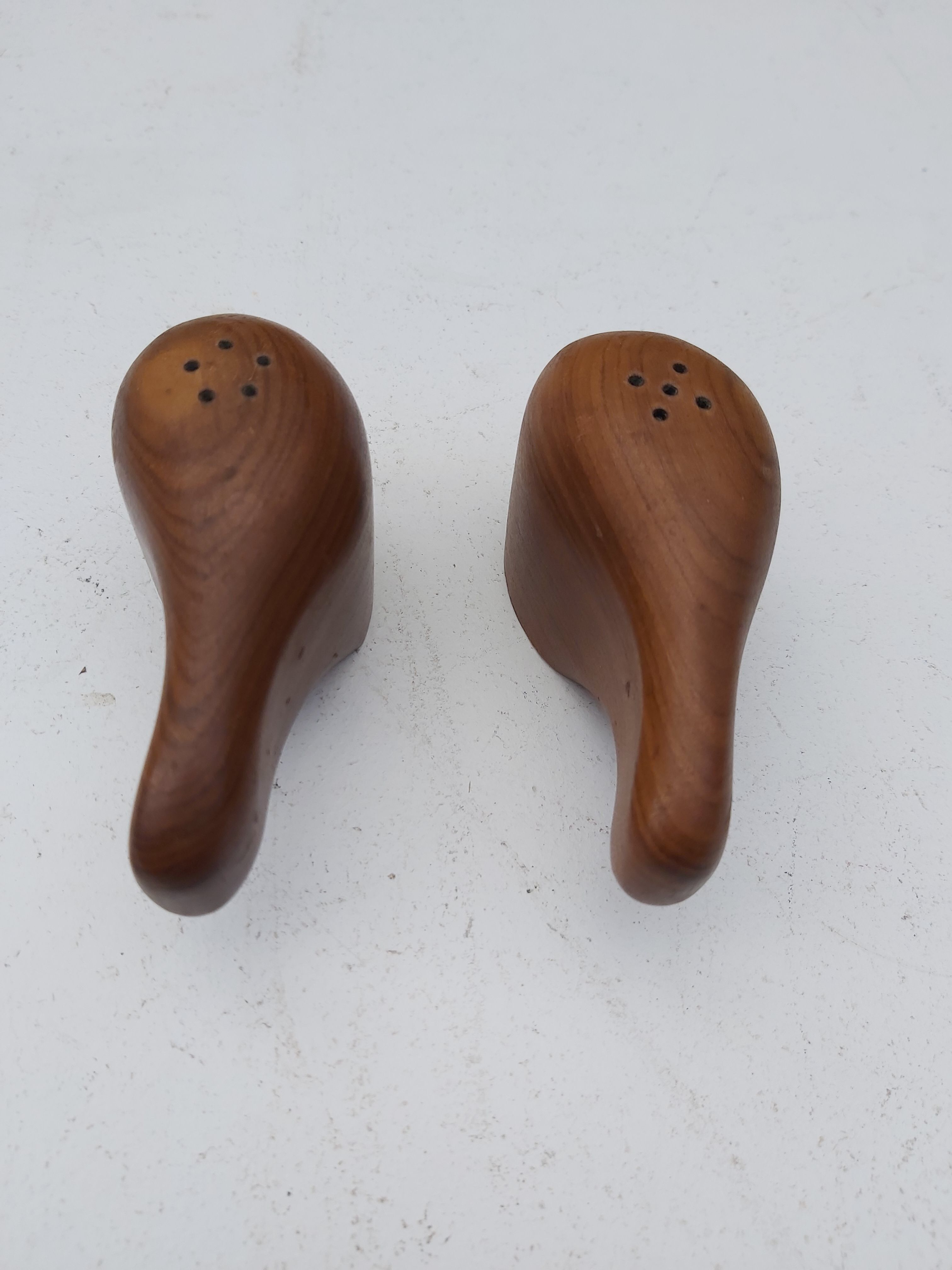 Scandinavian teak pepper shaker