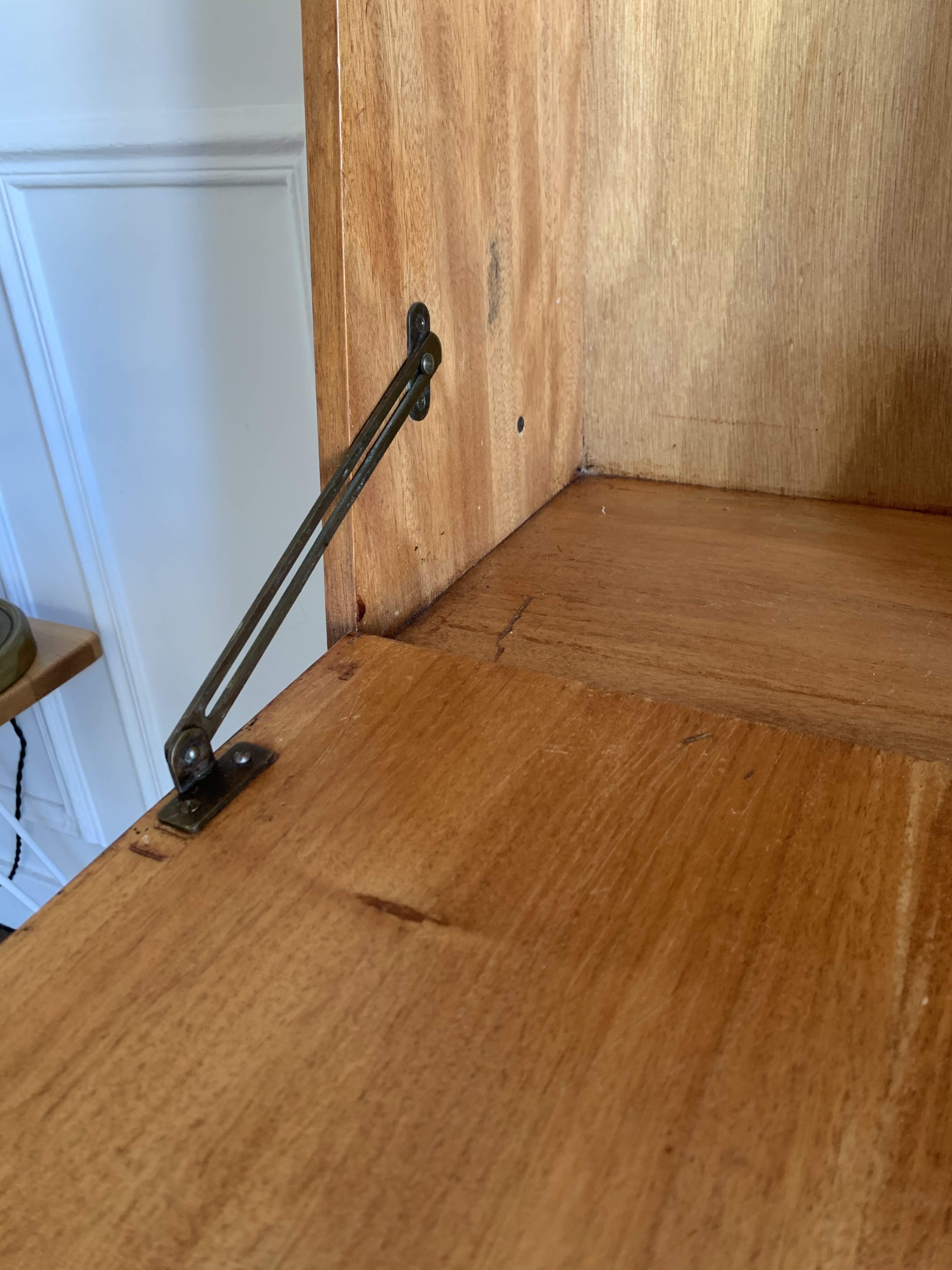 Vintage secretary France circa 1950