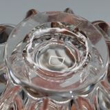 Small crystal vase signed pierre d'avesn art deco