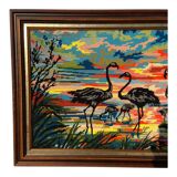 Flamingo canvas