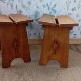 Oak stools