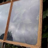 Industrial arched metal windows L73xH110 19th century glass roof