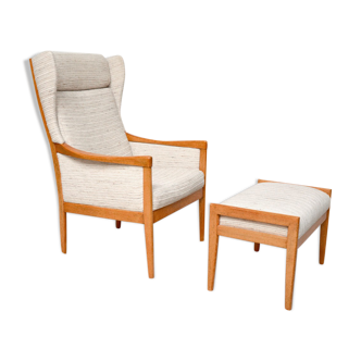 Casala chair and footrest, 1960