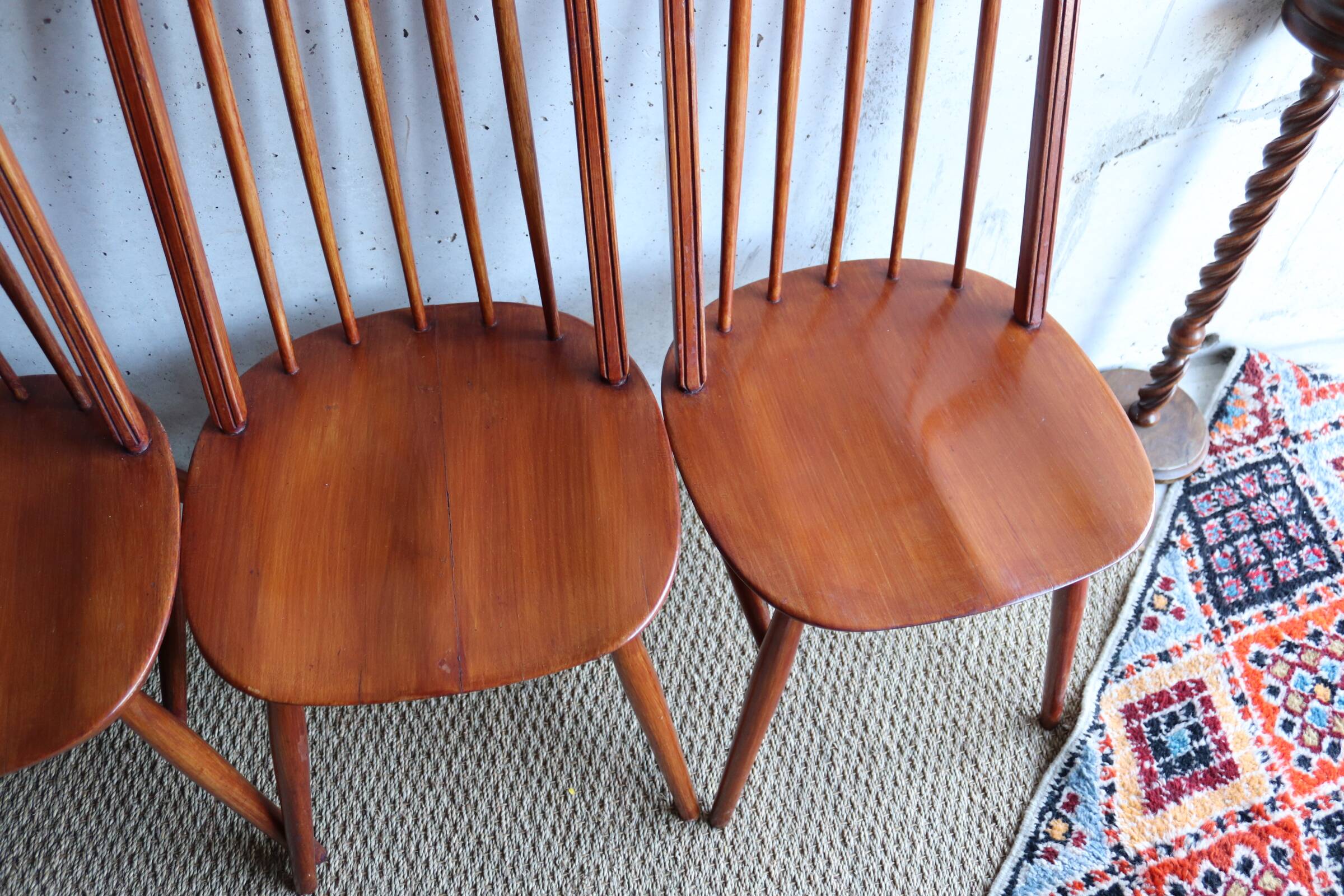 4 vintage Quaker chairs from the 60s