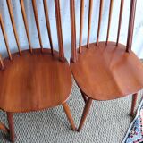 4 vintage Quaker chairs from the 60s