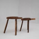 Rustic Antique Wooden Stools