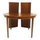 Scandinavian walnut dining table, Sweden, 1960