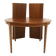 Scandinavian walnut dining table, Sweden, 1960