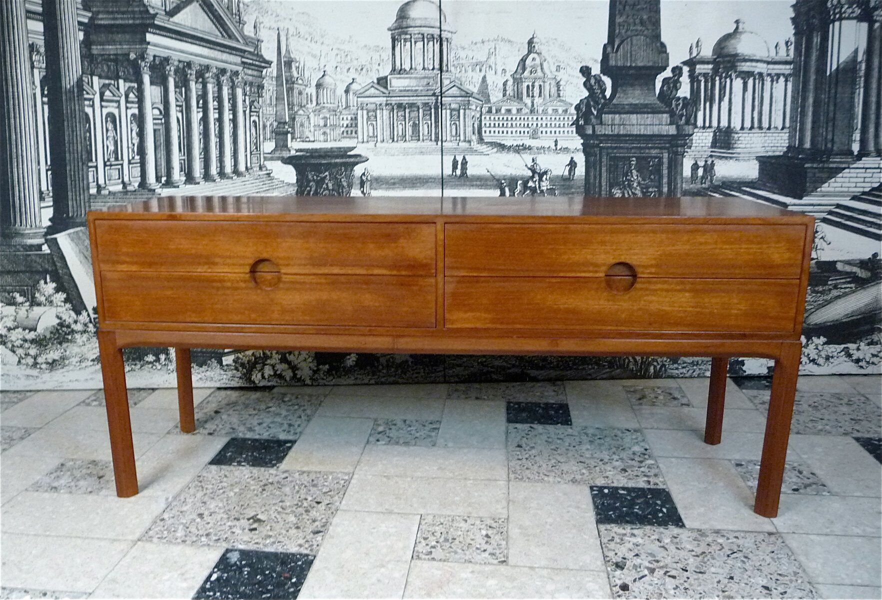 Sideboard in teak from Aksel Kjersgaard, Denmark 1960s