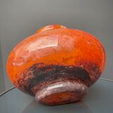 Large art-deco vase le lorrain glassware Daum Nancy 1925