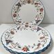 Set of 4 large plates barratts english porcelain