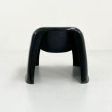 Black "Toga" armchair by Sergio Mazza for Artemide, 1960