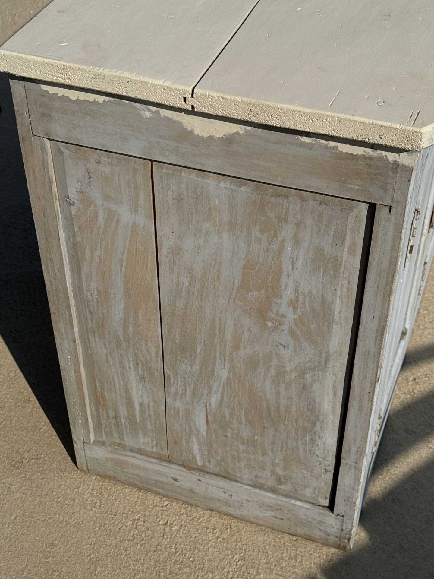 Small antique kitchen/workshop furniture
