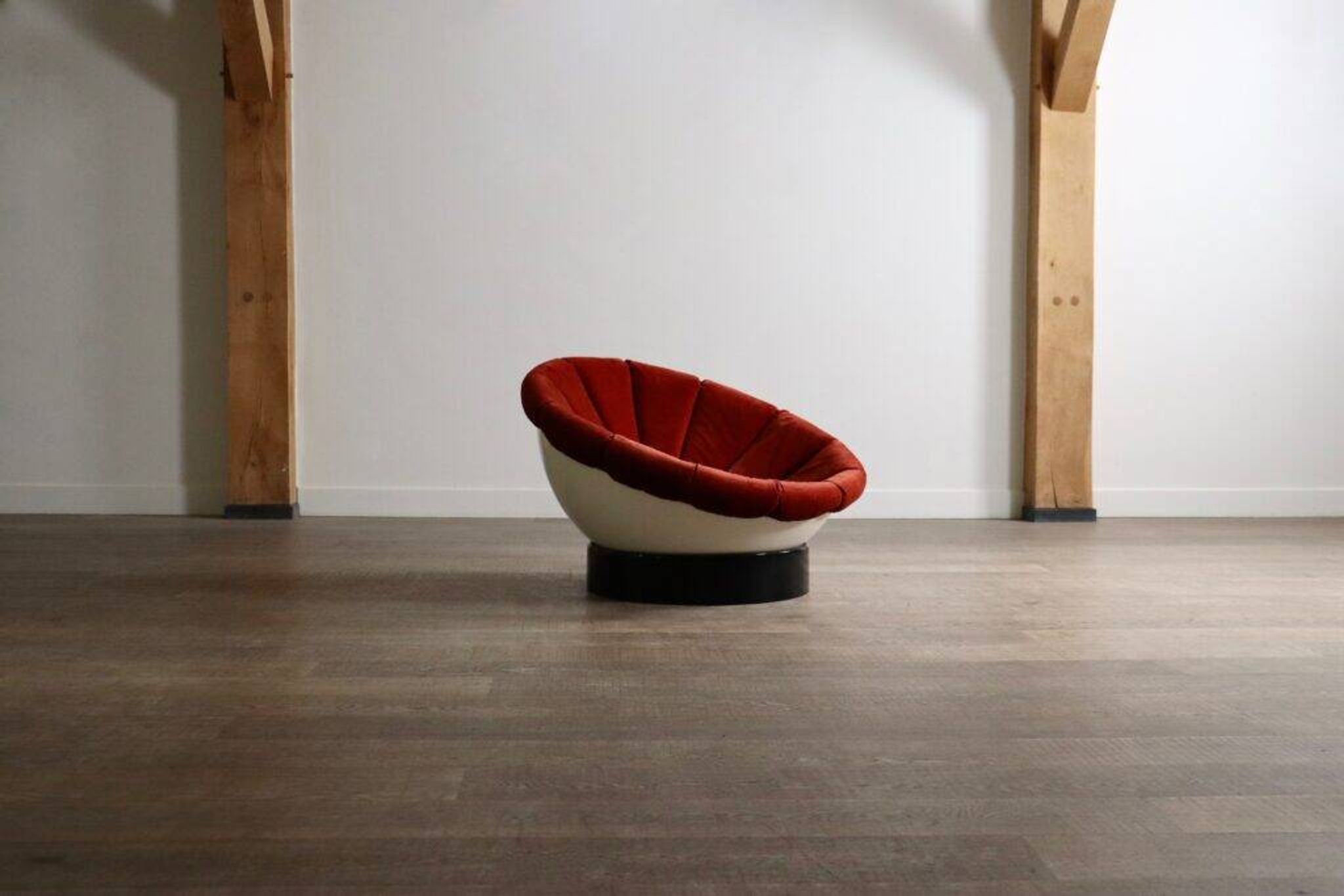 Luciano Frigerio Girasole lounge chair, Italy 1960s