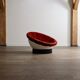 Luciano Frigerio Girasole lounge chair, Italy 1960s