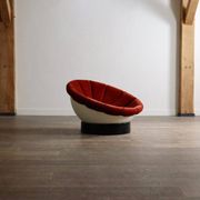 Luciano Frigerio Girasole lounge chair, Italy 1960s