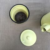 Enamelled sheet metal coffee maker in the year 60