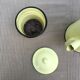 Cafetière en tôle émaillée année 60