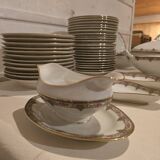 Limoges porcelain service.