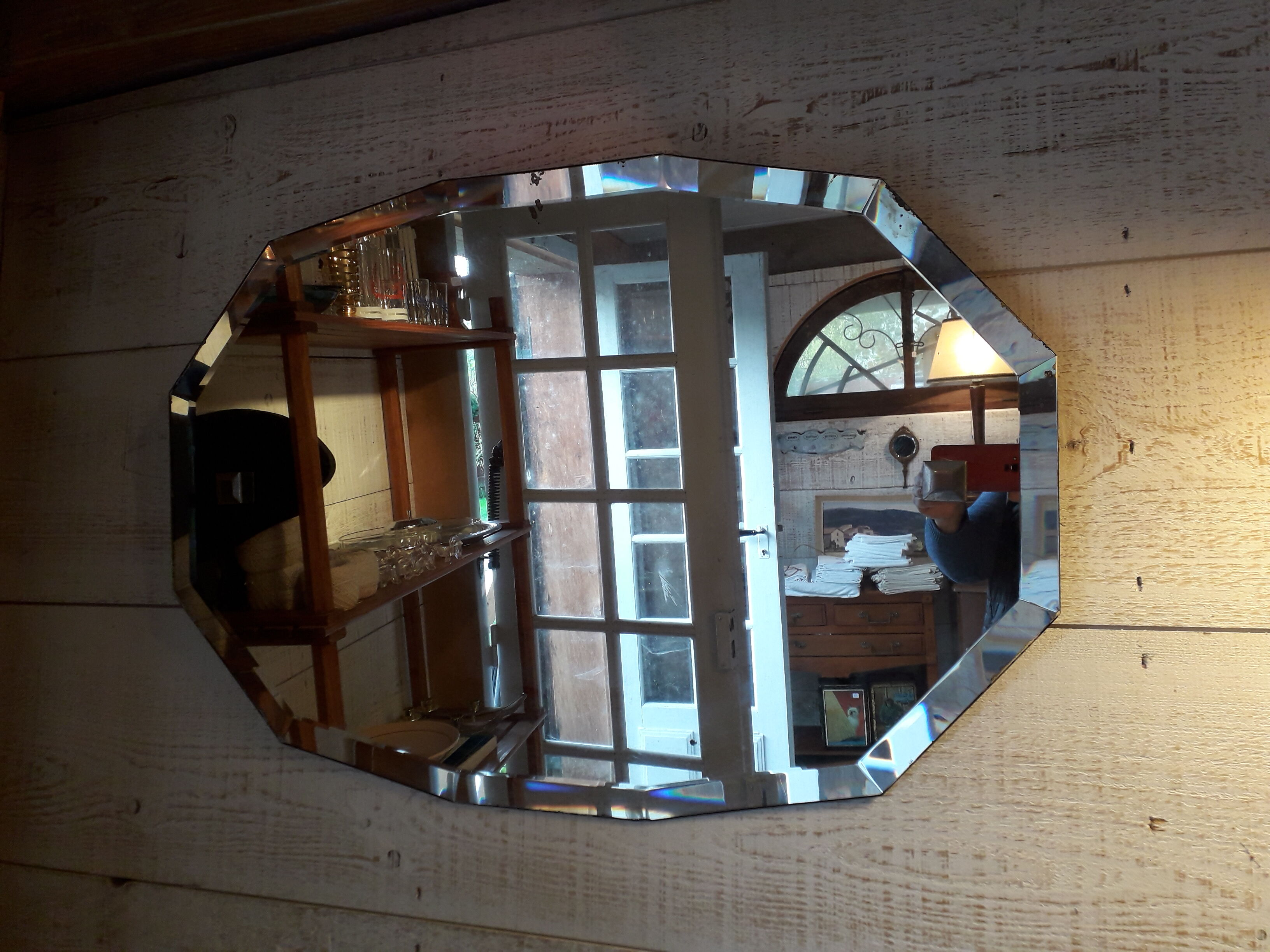 Mirror Art Deco style - 83x56cm