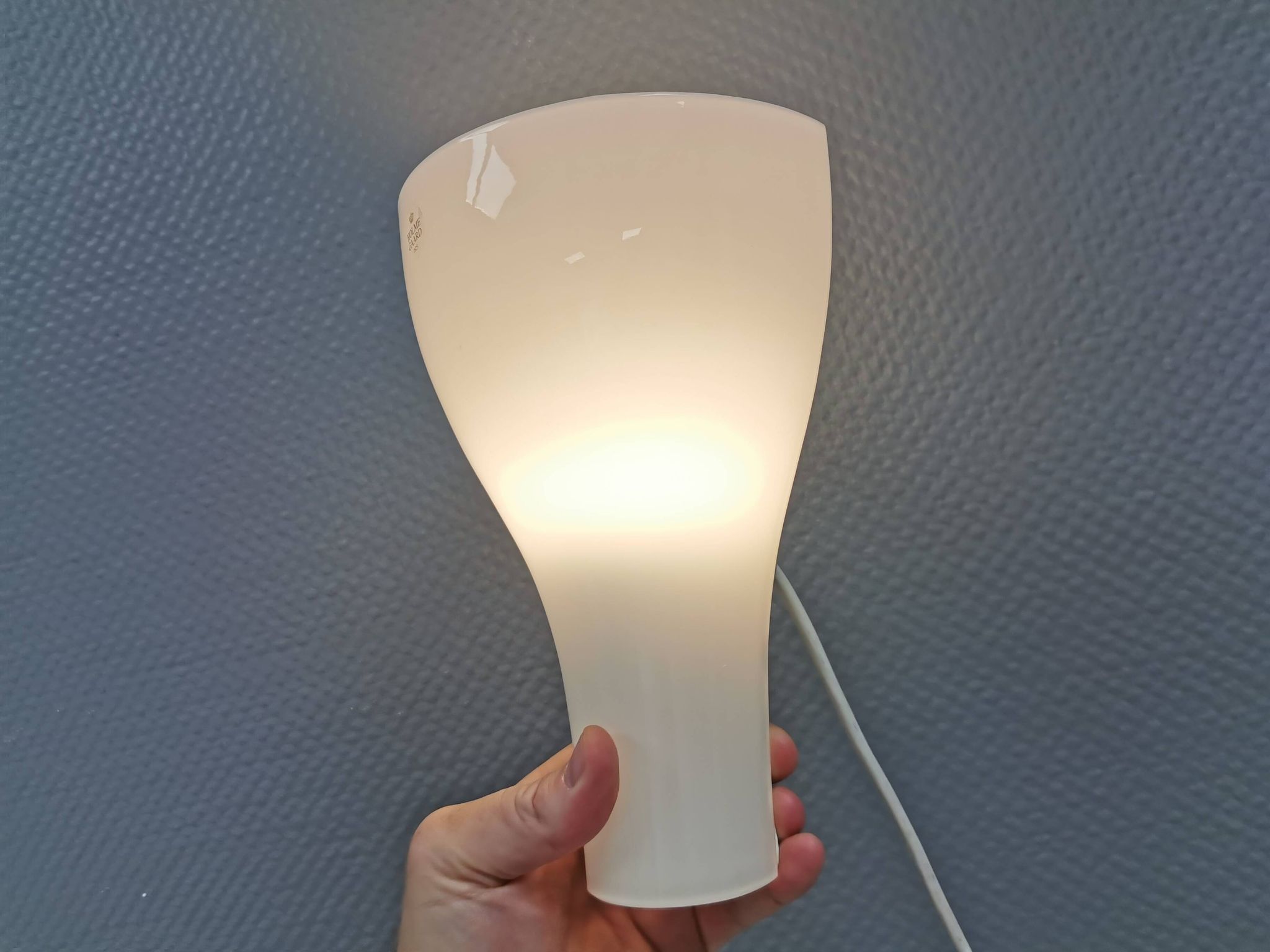 Holmegaard wall lamp, model ‘Horizon’, designed by Peter Svarrer Denmark