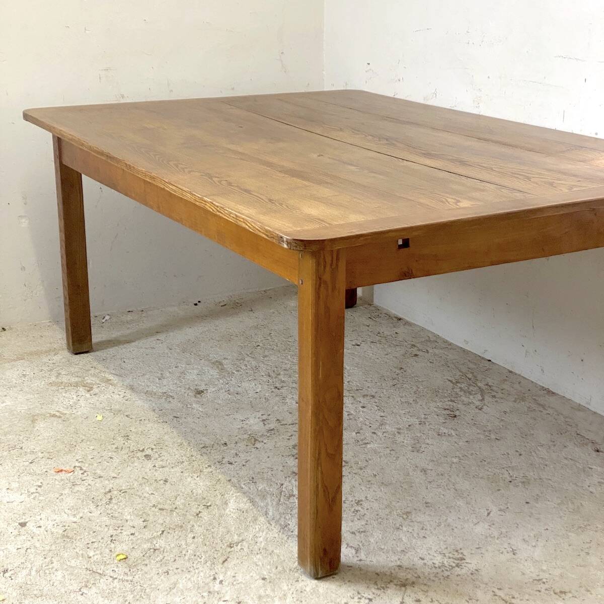 Large vintage 1950s farmhouse table