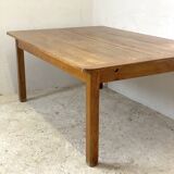 Large vintage 1950s farmhouse table
