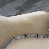 Pair of vintage swivel armchairs design xxeme