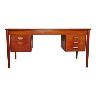 Bureau du milieu du siècle en teck par Børge Mogensen pour Søborg Møbelfabrik, années 1960.
