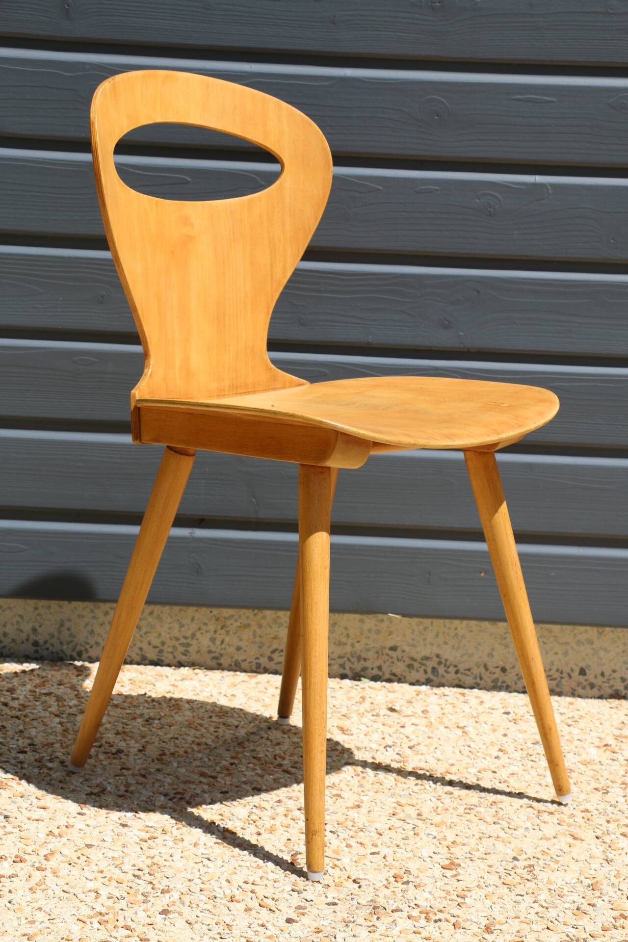 6 BAUMANN V2 chairs in light beech