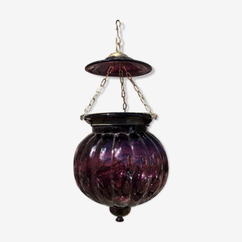 Purple Indian Lamp