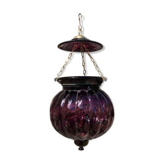 Purple Indian Lamp