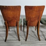 Art Deco Style Dining Chairs by Jindrich Halabala