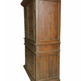 Antique Basque sideboard in carved oak – rustic baroque style
